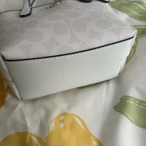 Coach White Mini City Bag - Picture 2 of 6